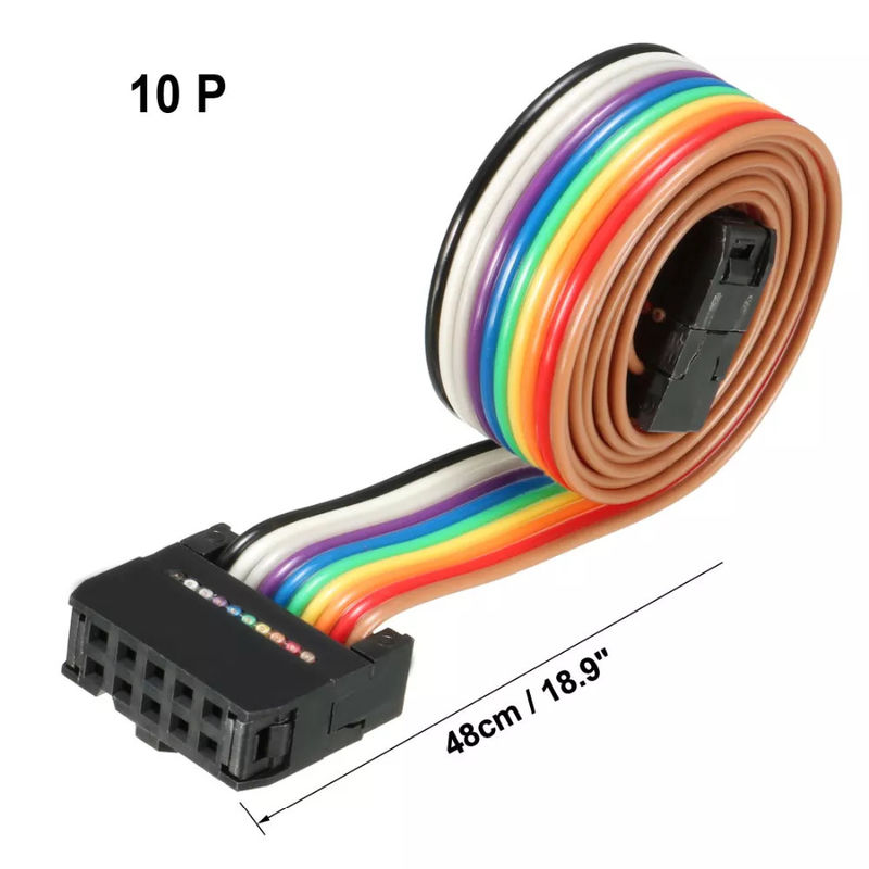 24AWG AWM 2651 FFC IDCのリボン・ケーブル26 Pin 2.54mmピッチ適用範囲が広いPCBの平たい箱