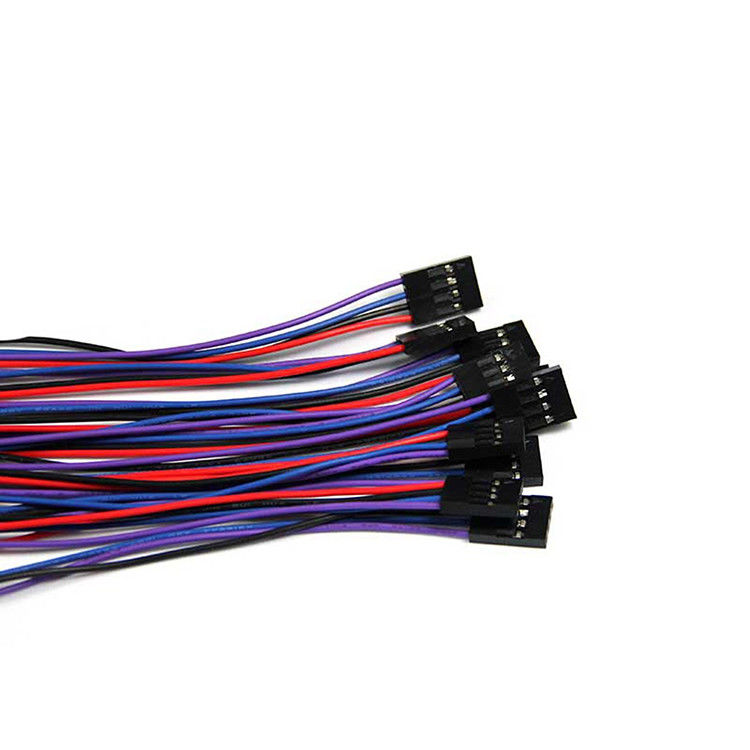 3Dプリンターのためのジャンパー線のDu Pont女性のケーブルに4PIN女性きっかり2.0mm