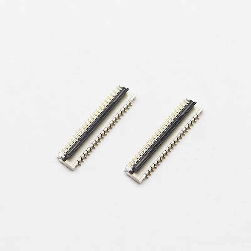 電子間隔をあける0.3MMの高さ1.0mm PCBのコネクター13-71pinの底接触