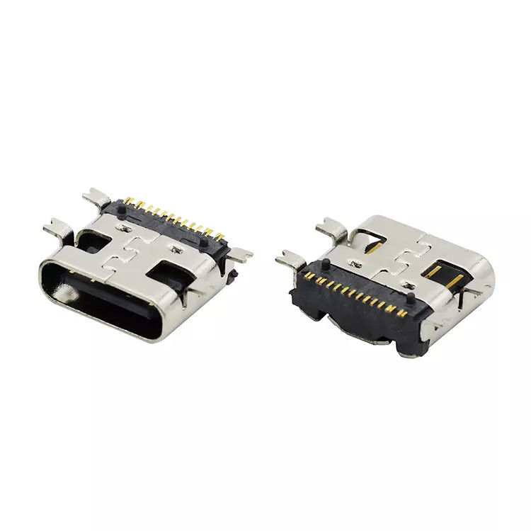 16Pin USB 3.1 リバーシブル レセプタクル C タイプ メス ソケット コネクタ SMT