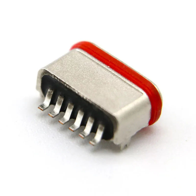 充満のための女性の横のSMT 6のピン コネクタUSB3.0 USB3.1