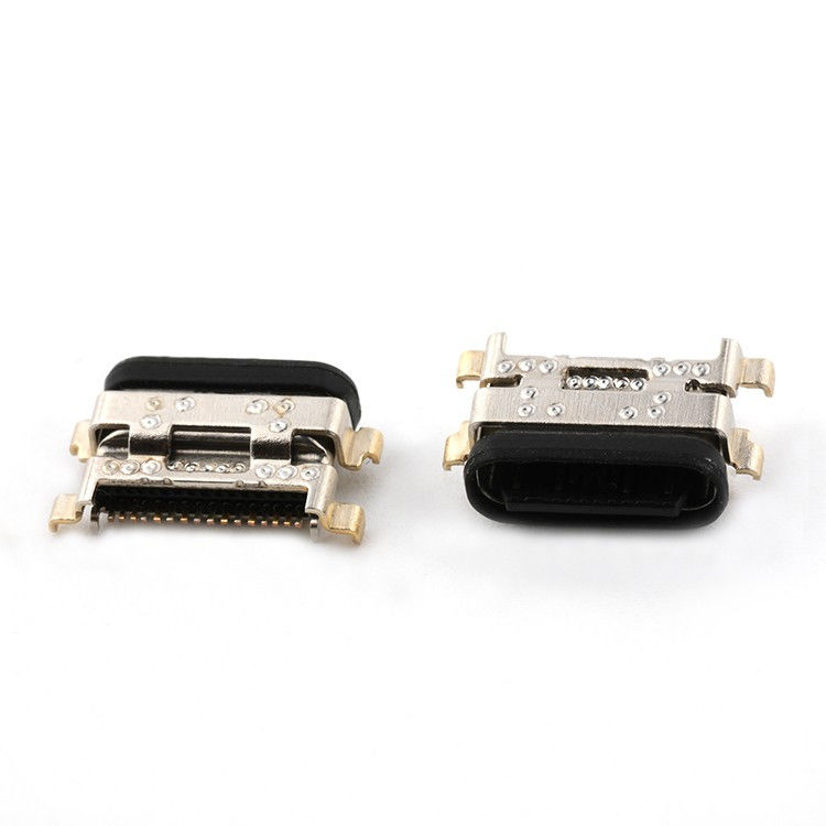 1.13mm 16Pin IPX8 防水USBタイプC 女性ソケットコネクター