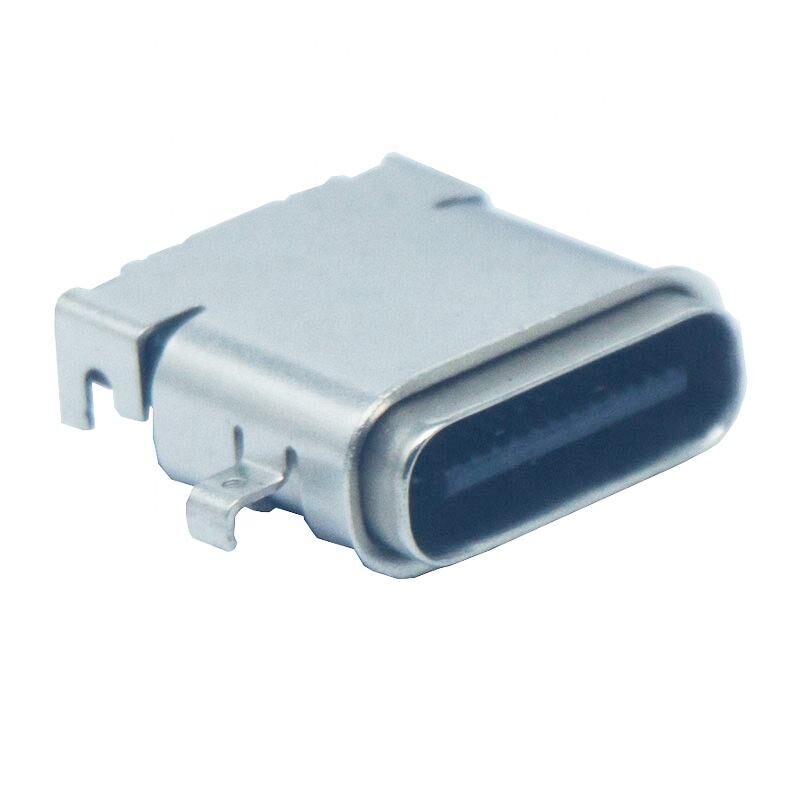 24ピン 3.1 防水 IPX7 USB C コネクタ スマートウェア PCB 充電器コネクタ はんだタイプ C