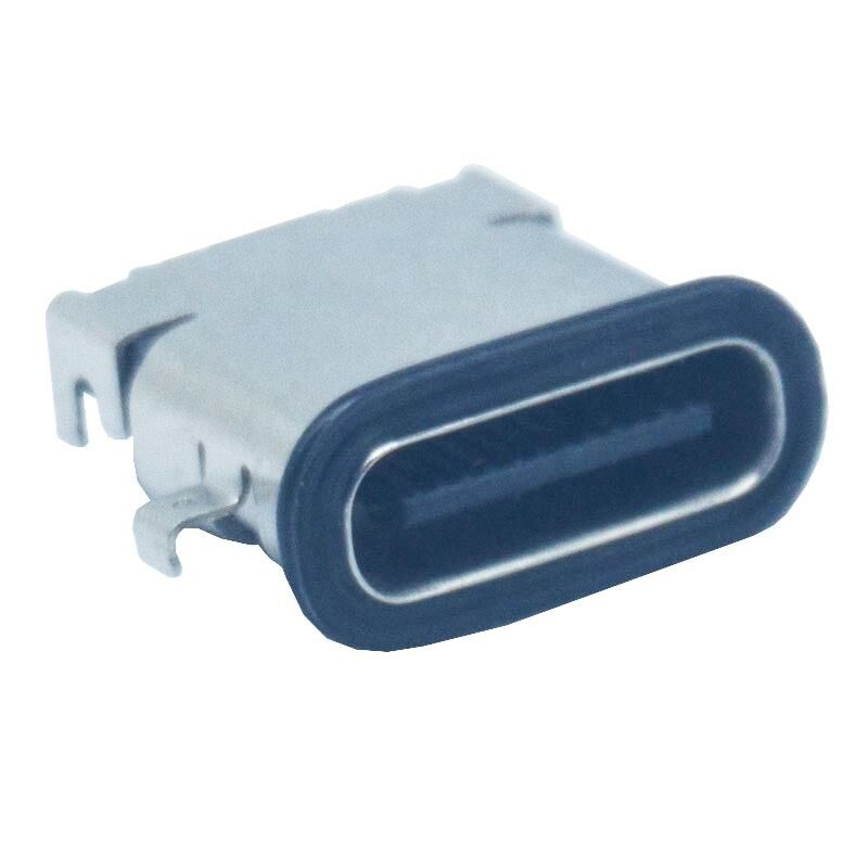 24ピン 3.1 防水 IPX7 USB C コネクタ スマートウェア PCB 充電器コネクタ はんだタイプ C