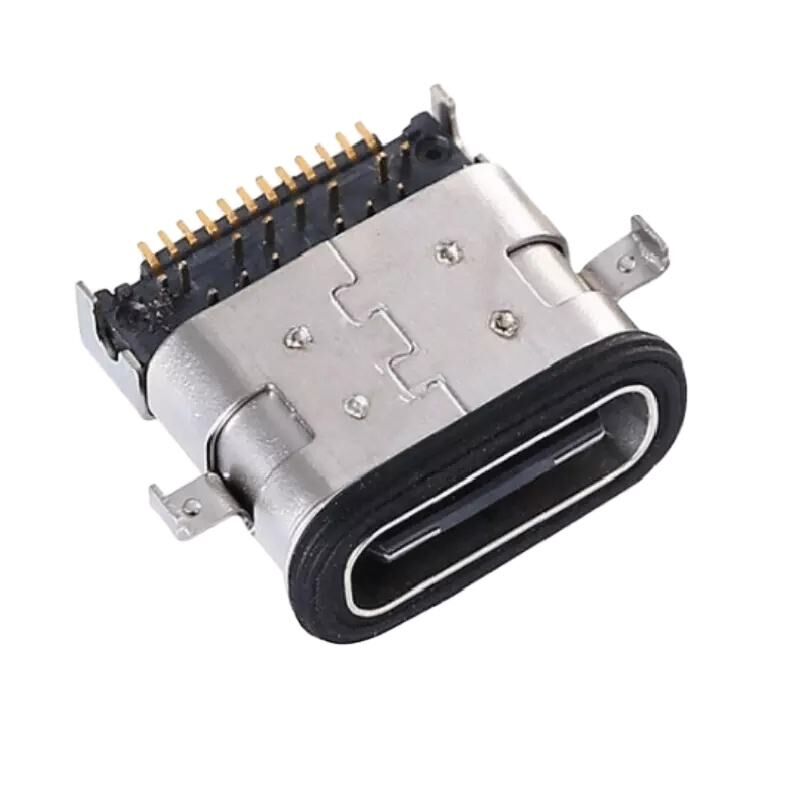 USB Type C コネクタ IP67 防水 ミッドマウント USB Type C 3.0 SMT スルーホール 垂直 USB コネクタ