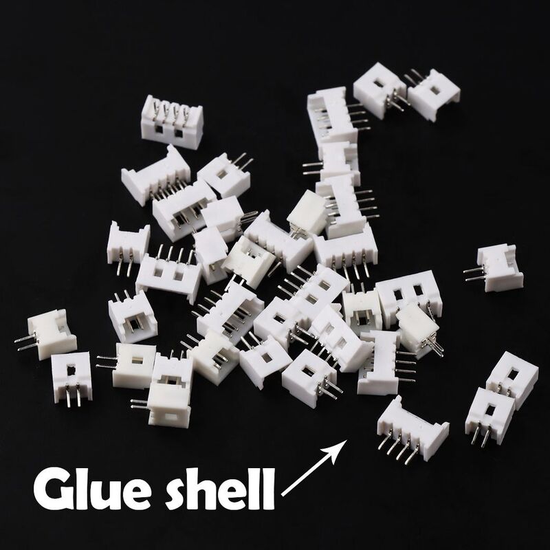 ウェハーコネクタ 1.25mm ピッチ 2-16 ピン DIP ライトアングル JST ワイヤー対基板コネクタ