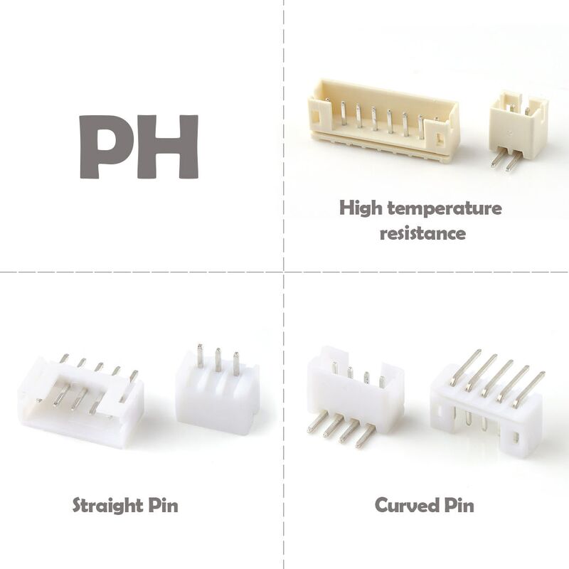 ワイヤ対基板コネクタ ウェーハ Molex 1.5 2.0mm ピッチ ZH PH HY LCP 2.5mm ウェーハコネクタ