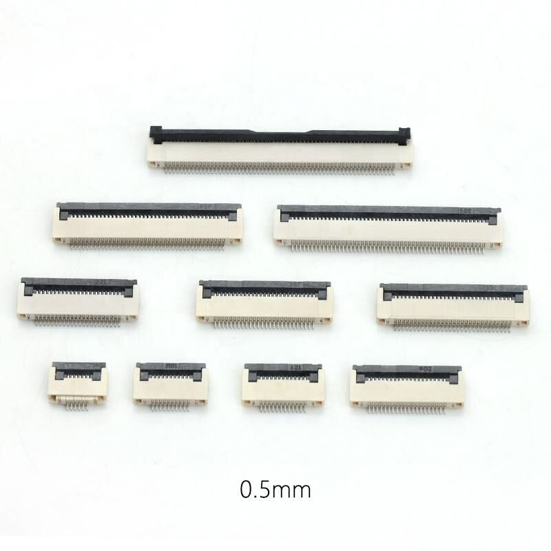FPCコネクタ 水平フリップロック ZIFタイプ H2.0mm 4-60ピン 0.5mmピッチ FPC/FFCコネクタ