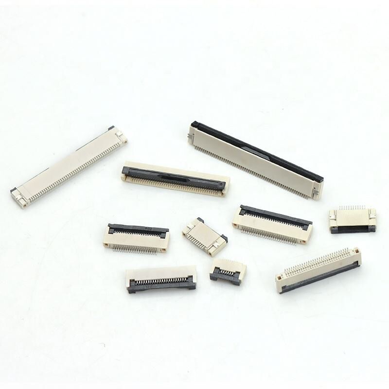 FPCコネクタ 水平フリップロック ZIFタイプ H2.0mm 4-60ピン 0.5mmピッチ FPC/FFCコネクタ
