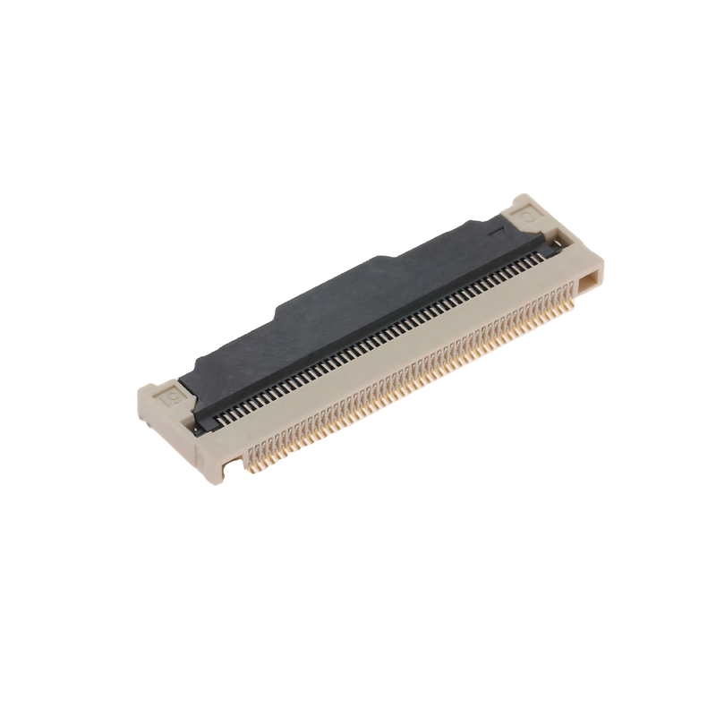 高温熱塑性SMT型 底部接触 フリップロック 右角 ZIF H4.7mm FPC/FFCコネクタ
