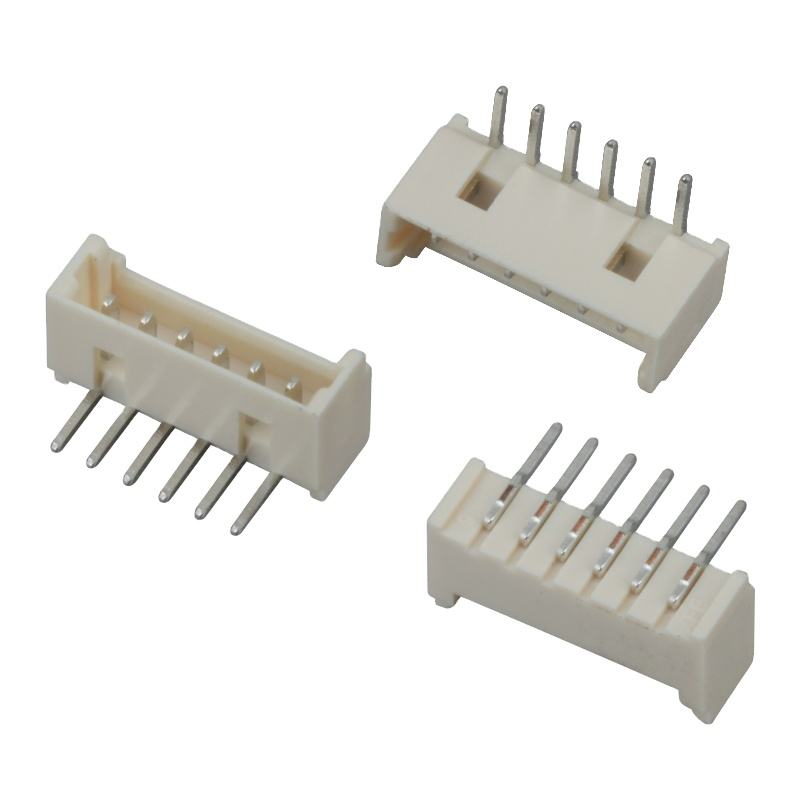 Molex 水平 1.25mm ピッチ 2-16ピン DIP 単列 ワイヤー対基板コネクタ