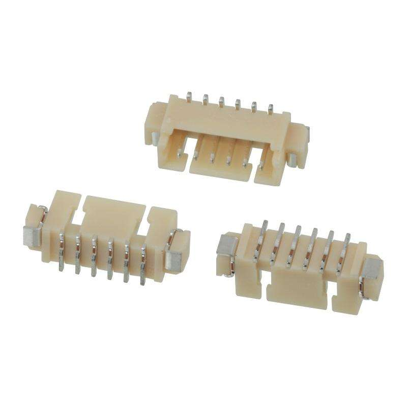 MX 1.25mm ピッチ 水平 SMT wafer/ワイヤー対基板コネクタ 2-16ピン