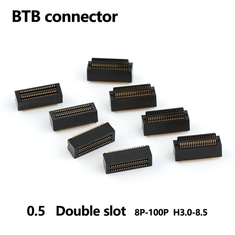 2*5ピンBTBコネクタ 0.4mmピッチボードとボードコネクタ