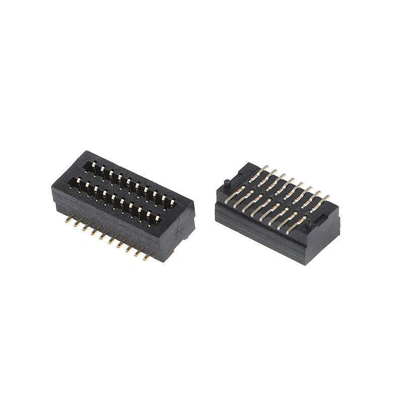 BTB ダブルスロット 0.8MM垂直SMTボード対ボードコネクタ 男性&女性 4.0H-8.5H PCBボードソケット