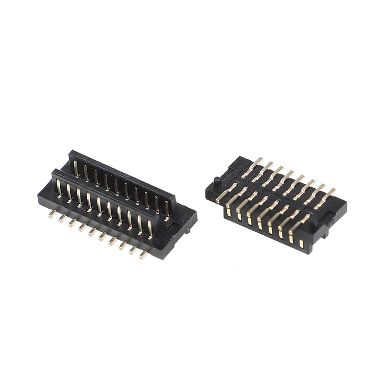 BTB ダブルスロット 0.8MM垂直SMTボード対ボードコネクタ 男性&女性 4.0H-8.5H PCBボードソケット