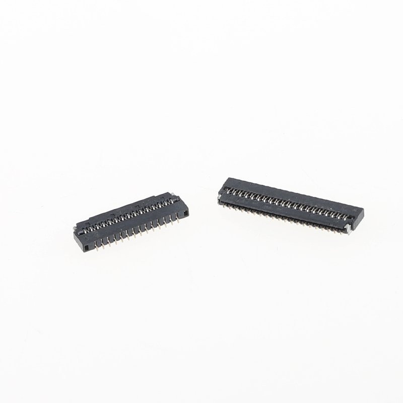 0.3mmピッチ 水平 下部 FFC/FPCコネクタ LCDスクリーン用 13-71ピンポジション