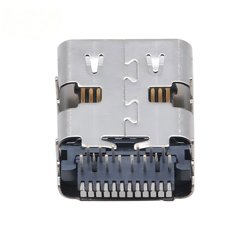 カスタマイズ USB 3.2 Type-C コネクタ 40 Gbps 防水 U4 ソケット 24ピン SMT DIP PCB メス オス コネクタ 工場