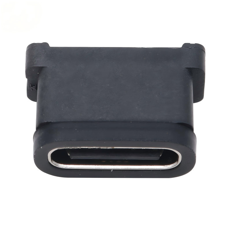 USB 3.2 Type-C 40 Gbps 防水 U4 ソケット 24ピン SMT DIP PCB メスコネクタ 金メッキ ステンレススチール 5A 100V AC