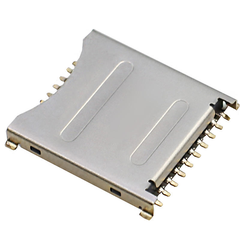 19ピン 3-in-1 Micro SD UHS II UFSカードコネクタ SMT 高さ1.6mm ステンレススチール USB 読み取り性向上 検索エンジン