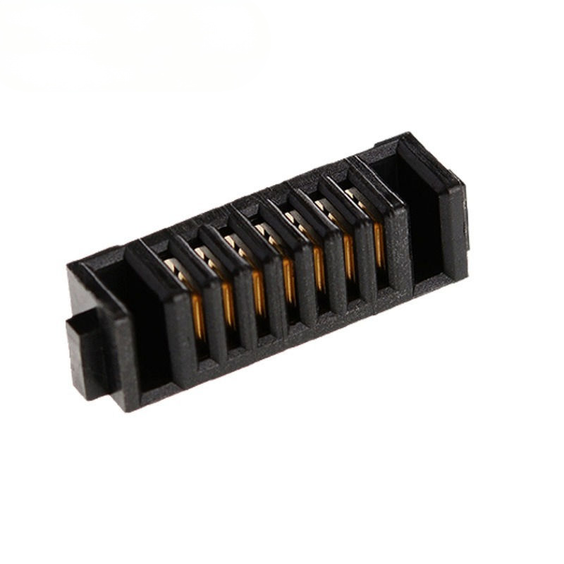 7ピン 指紋認証ロック バッテリーホルダー コネクタ 2.0mm ピッチ インサートブレード PBT素材 リン青銅コンタクト