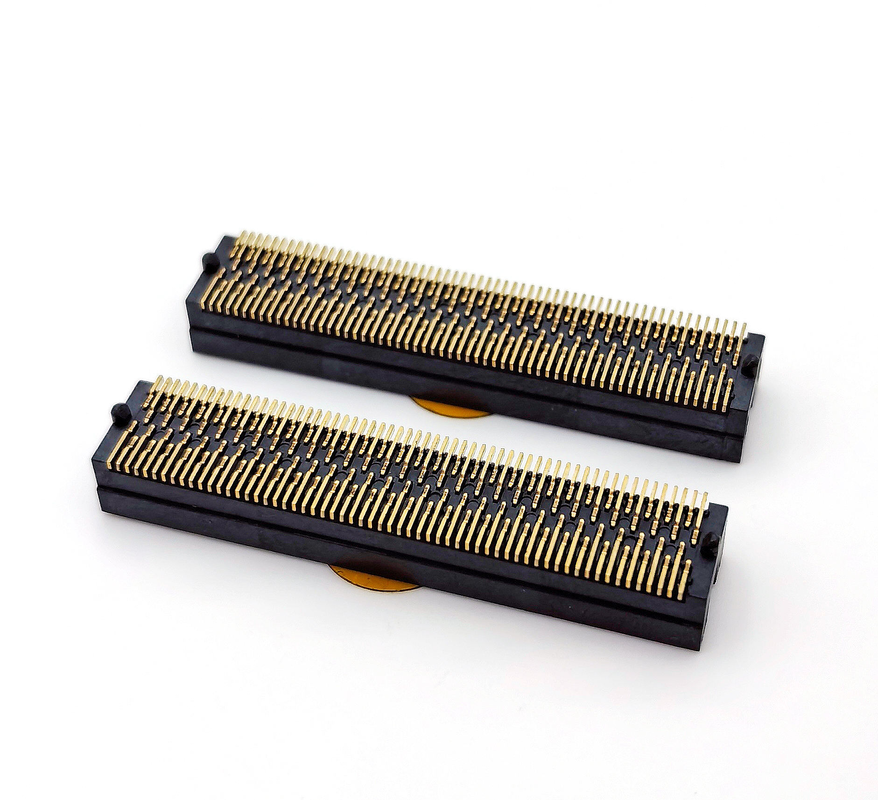 1.27mm 女性通信コネクタ 4x25P H5.08 SMT Y型 フルゴールド 1u