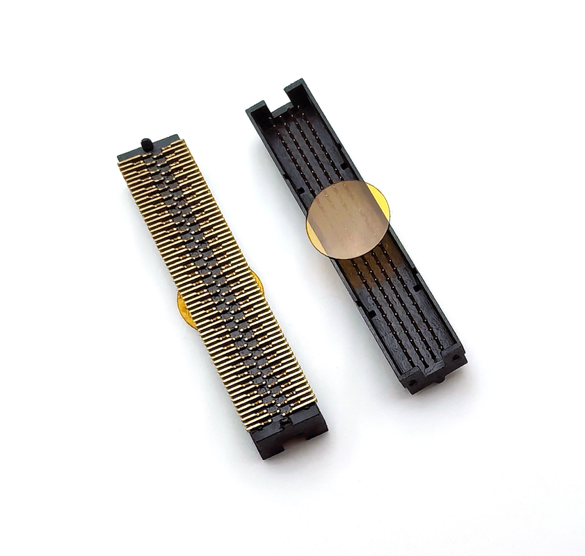 1.27mm 女性通信コネクタ 4x25P H5.08 SMT Y型 フルゴールド 1u