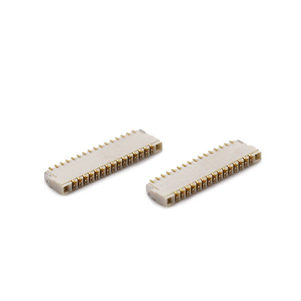 最下の接触フリップ タイプは0.3 mm FPCのコネクター13-51 Pin FFC ZIFのコネクターを投げる