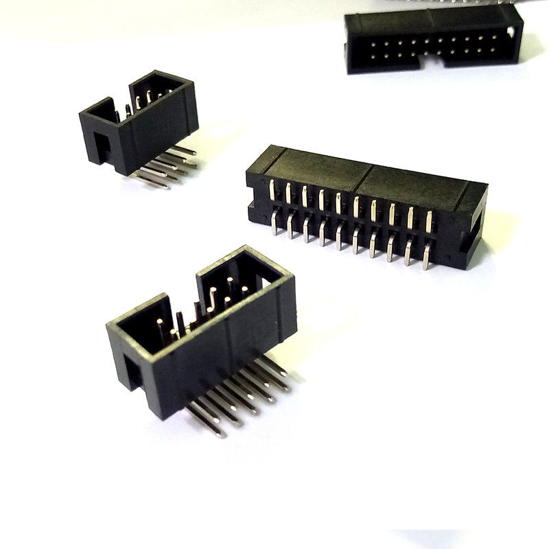 直角の2.54mm 6つのPin箱ヘッダーのコネクターの二重列Pinヘッダー