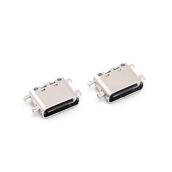 3.0 USBのタイプC PCBのコネクター3.1mm 16のPinの中間の台紙USB Cの女性のソケット