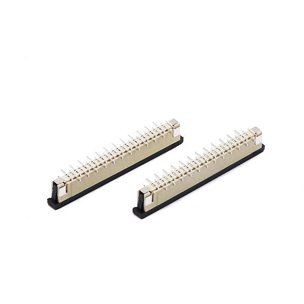 SMTのフラット ケーブルFFC FPCのコネクターの縦の高さ1.0mm 4-50 Pin SGS