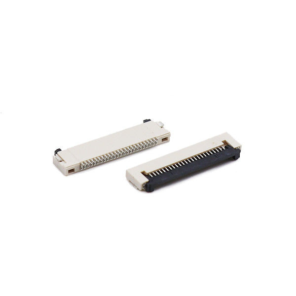LCP UL94V-0 1.5mm ZIF SMT FFC FPCのコネクター0.5mmの高さの羽毛の接触