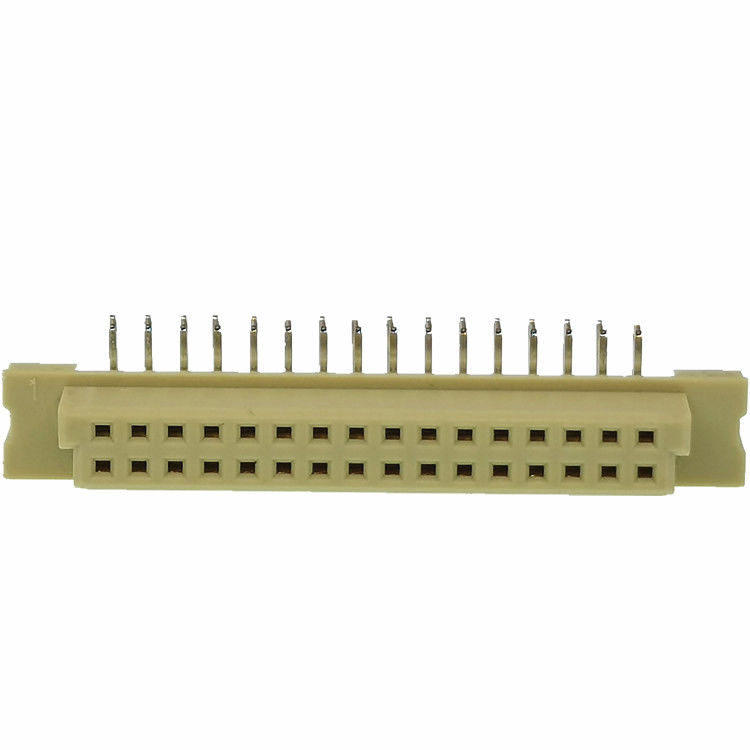 直角Din41612 PCB 2.54mm覆われたヘッダーのコネクターの男性2*16 Pin