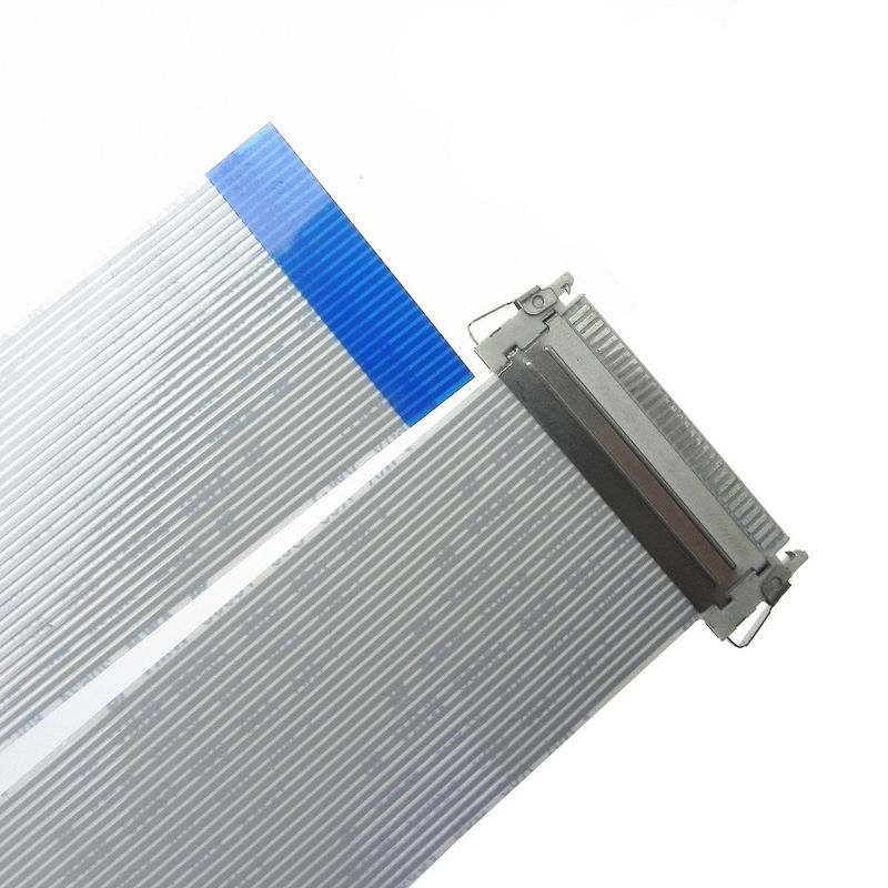 FI-X30HL 1.27mm 50 Pin Lvds FFCのLCD Displayerのための平らなジャンパー線のリボン・ケーブル