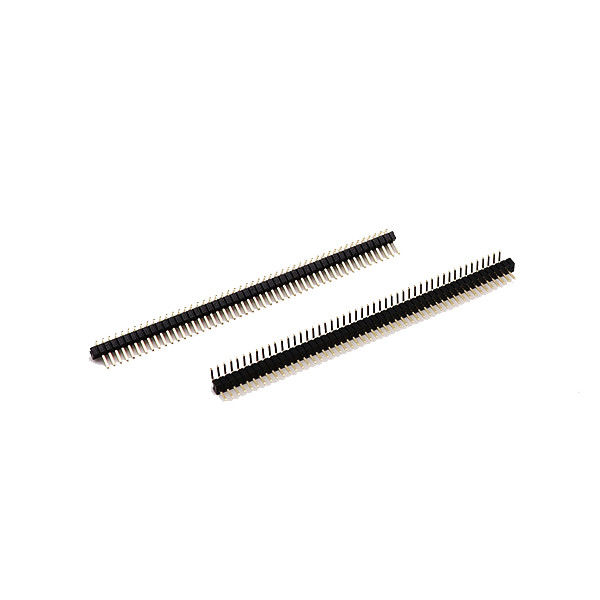 電気PCBのサーキット ボードのために直角1.27mmピッチの男性Pinヘッダーのコネクター