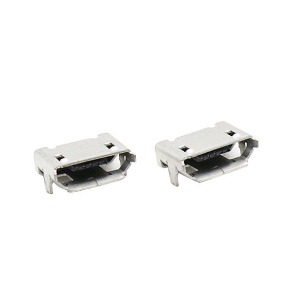 SMDは7.2mm端が付いているマイクロUSB 5のピン コネクタのタイプBマイクロUSB PCBのソケットを浸す