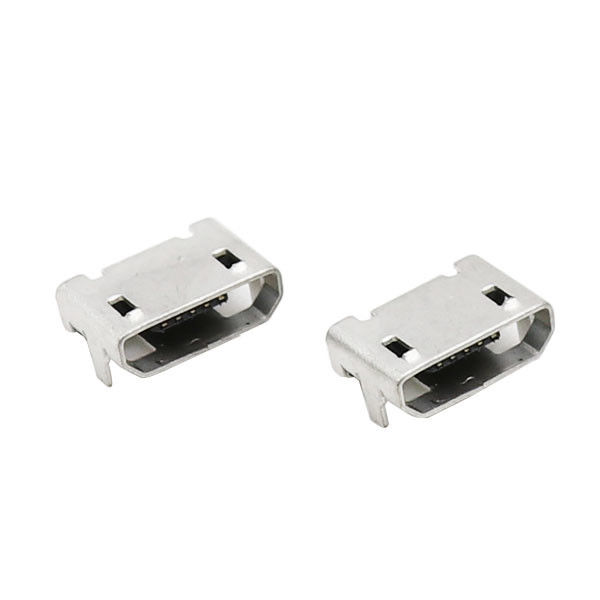 5 PinはUSBマイクロBのコネクター7.2mmピッチ小型USBのメス コネクタを浸す