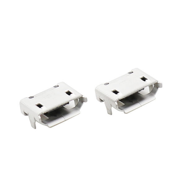 LCPフランジとのプラスチック磁気マイクロUSBのコネクターのタイプB 5 Pin