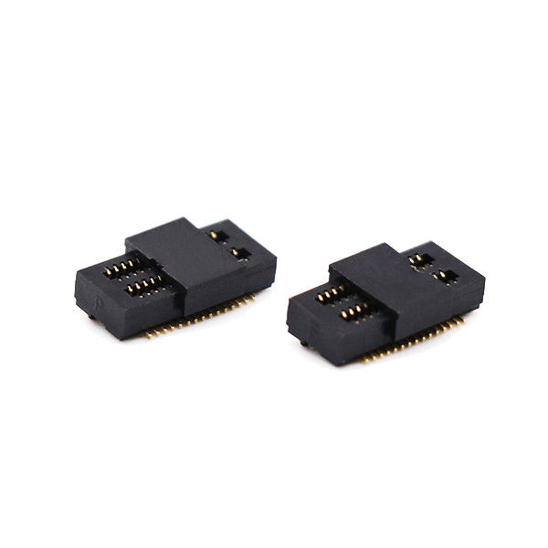 女性ヘッダーのコネクターSMTのタイプに乗る70P倍の列0.5mmピッチPCB板