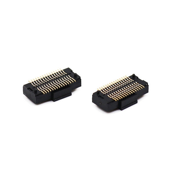 女性ヘッダーのコネクターSMTのタイプに乗る70P倍の列0.5mmピッチPCB板
