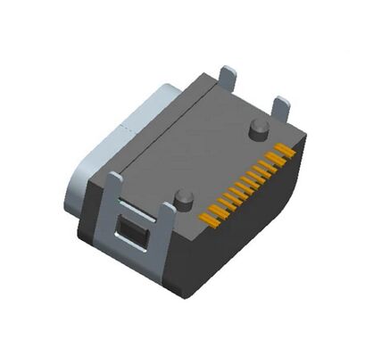 16ピンUSBCタイプ 女性接続器 防水型USBSMTIPX7